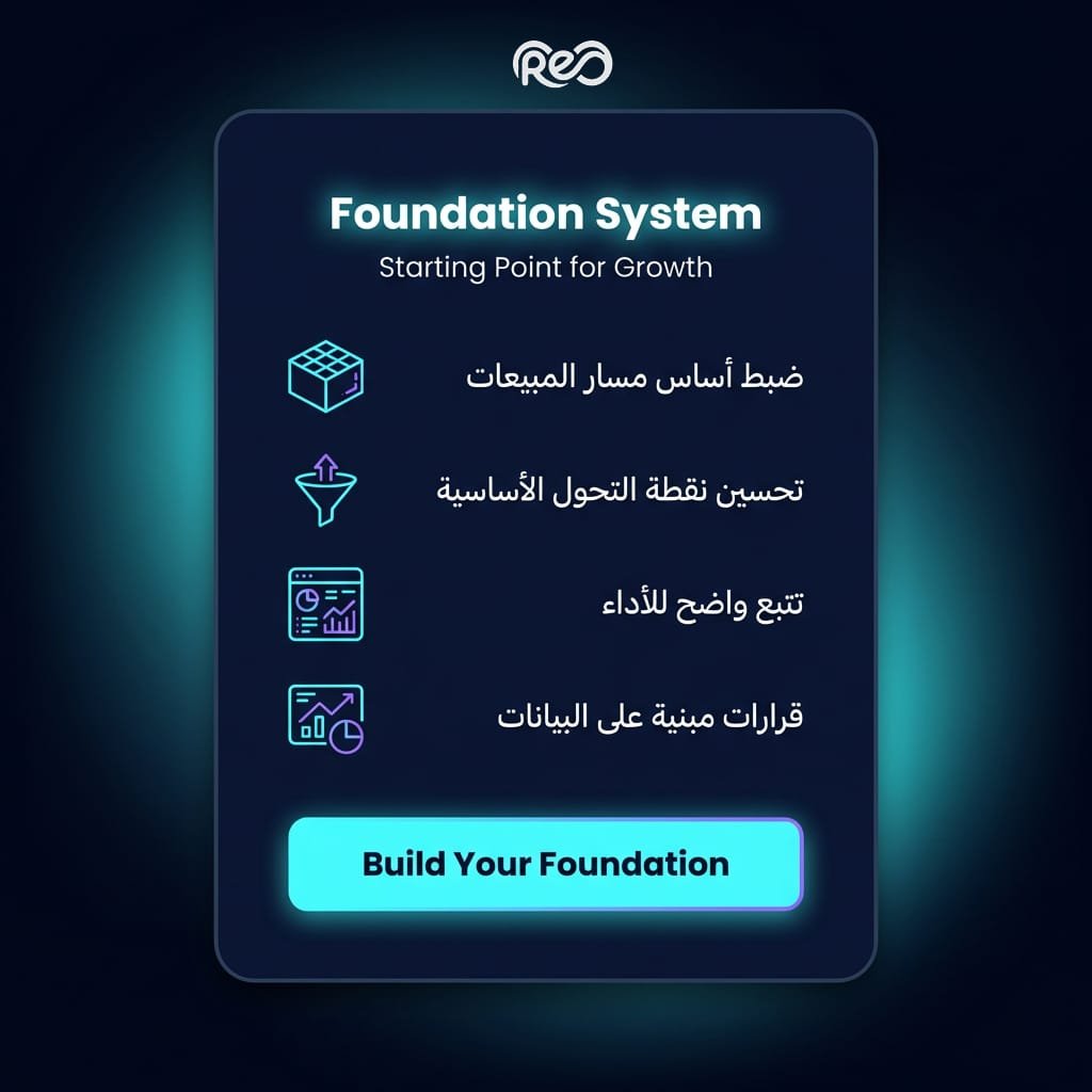 Foundation System – Sales Foundation